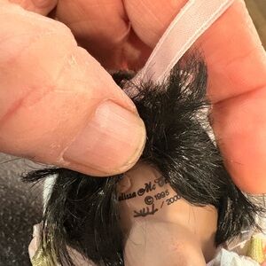 Melissa doll McCrory rosey 9” black  LE Can’t Figure Out Number Of 2000  2A